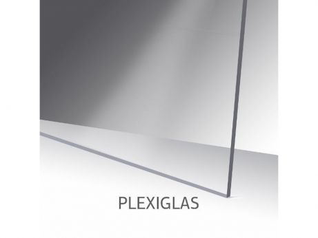 Plexiglas 2 mm, 610 x 604 mm, transparant (SUPREME)